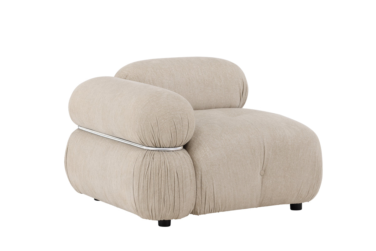 Vorbestellung Mika Sofa Module Beige Rechte Armlehne