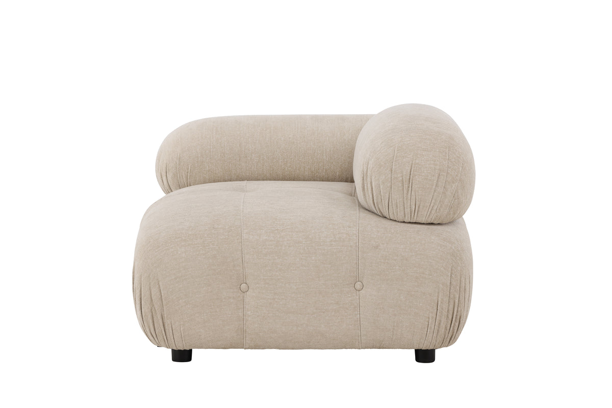 Vorbestellung Mika Sofa Module Beige Rechte Armlehne