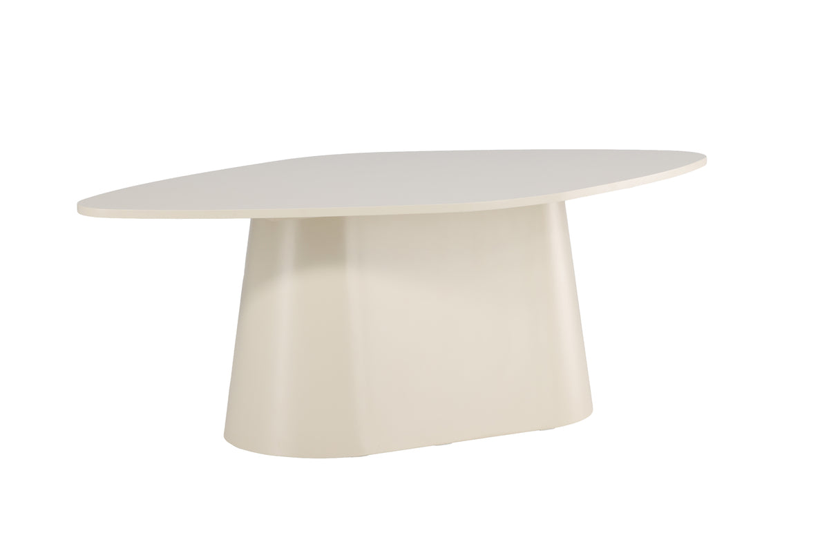 Diamond Ovalt Matbord Beige