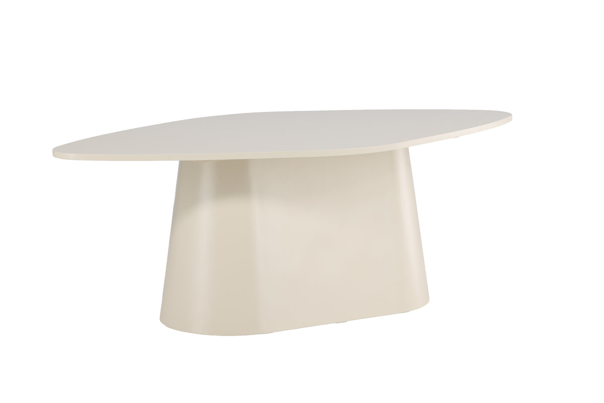 Diamond Ovalt Matbord Beige