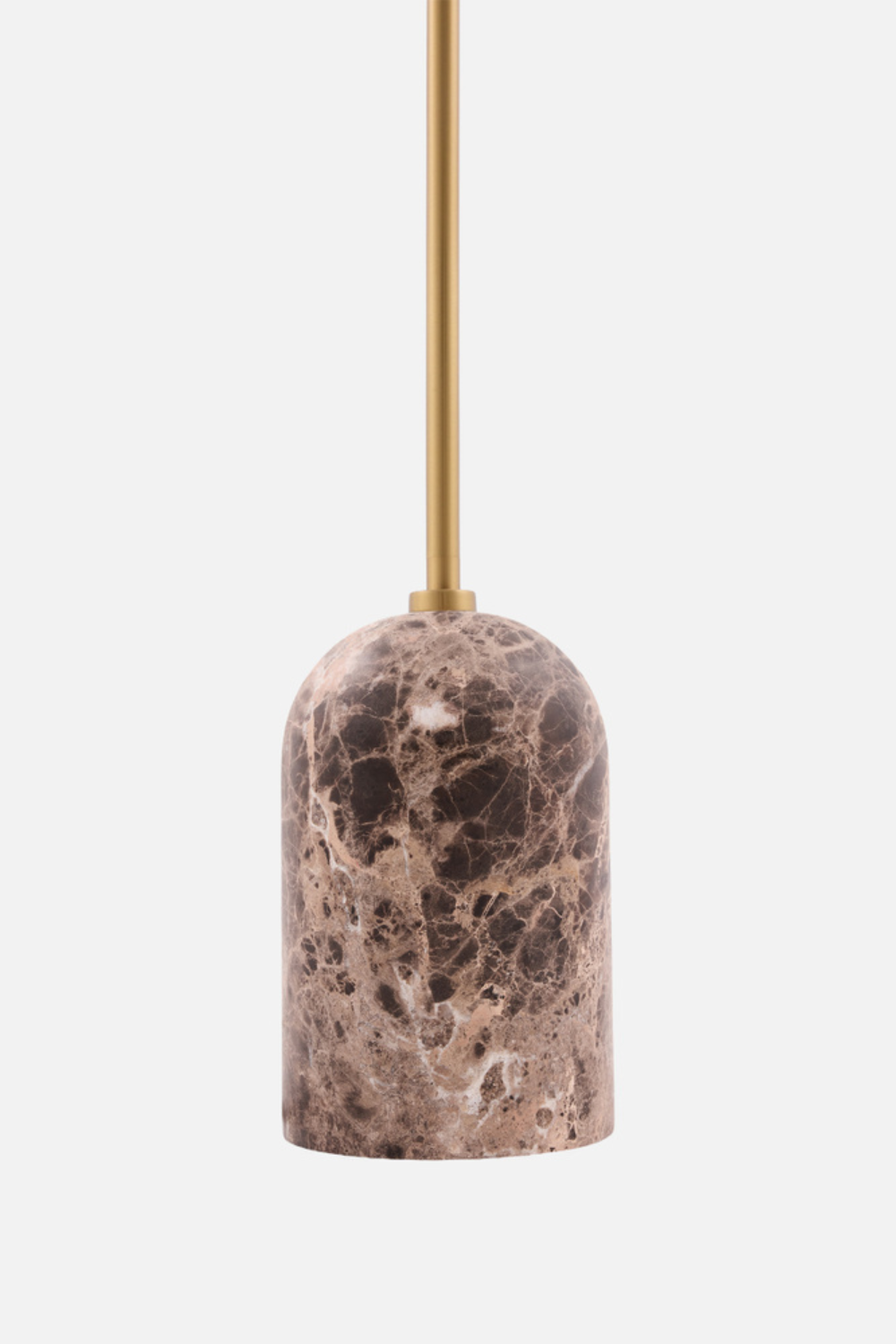 Gino Gulvlampe Brun Marmor