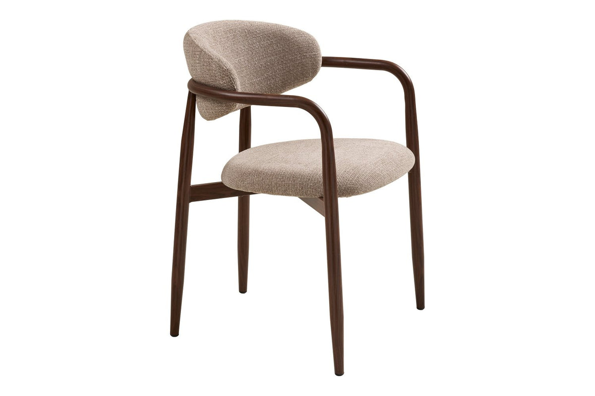 Levanto Matstol Sand/Brun 2-pack