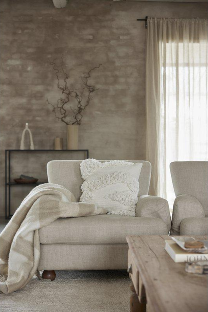 Stella kuddfodral 45x45 Vit
