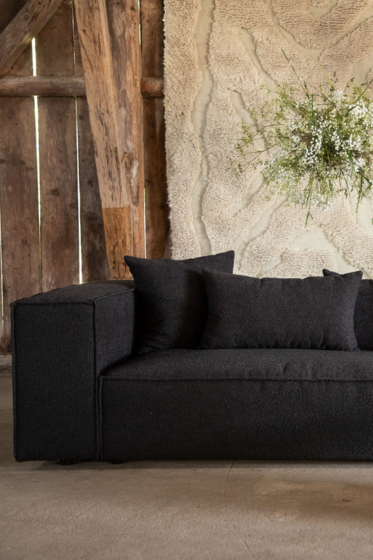 Attic Sofa Gillholmen Boucle Black