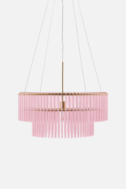 Pendel Hook 60 Rosa/borstad mässing