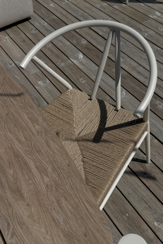 Alfons Matstolar Utomhus Beige