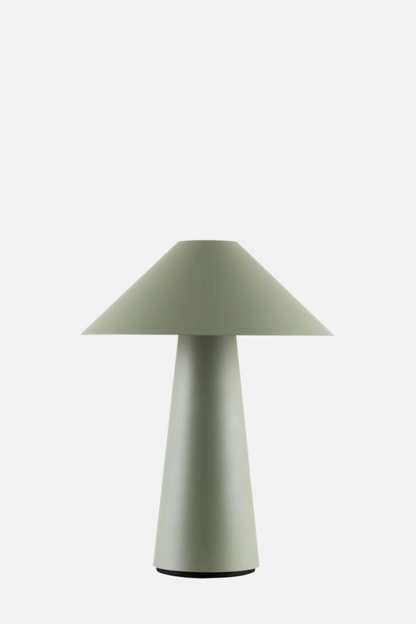 Portabel bordslampa Cannes IP44 Mossgrön