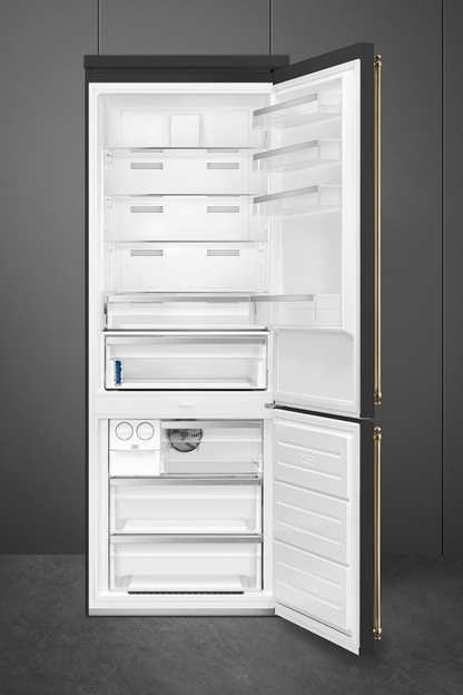 Kombinerad Kyl/Frys Antracit, Colonial 195,5x70,4x70,4cm