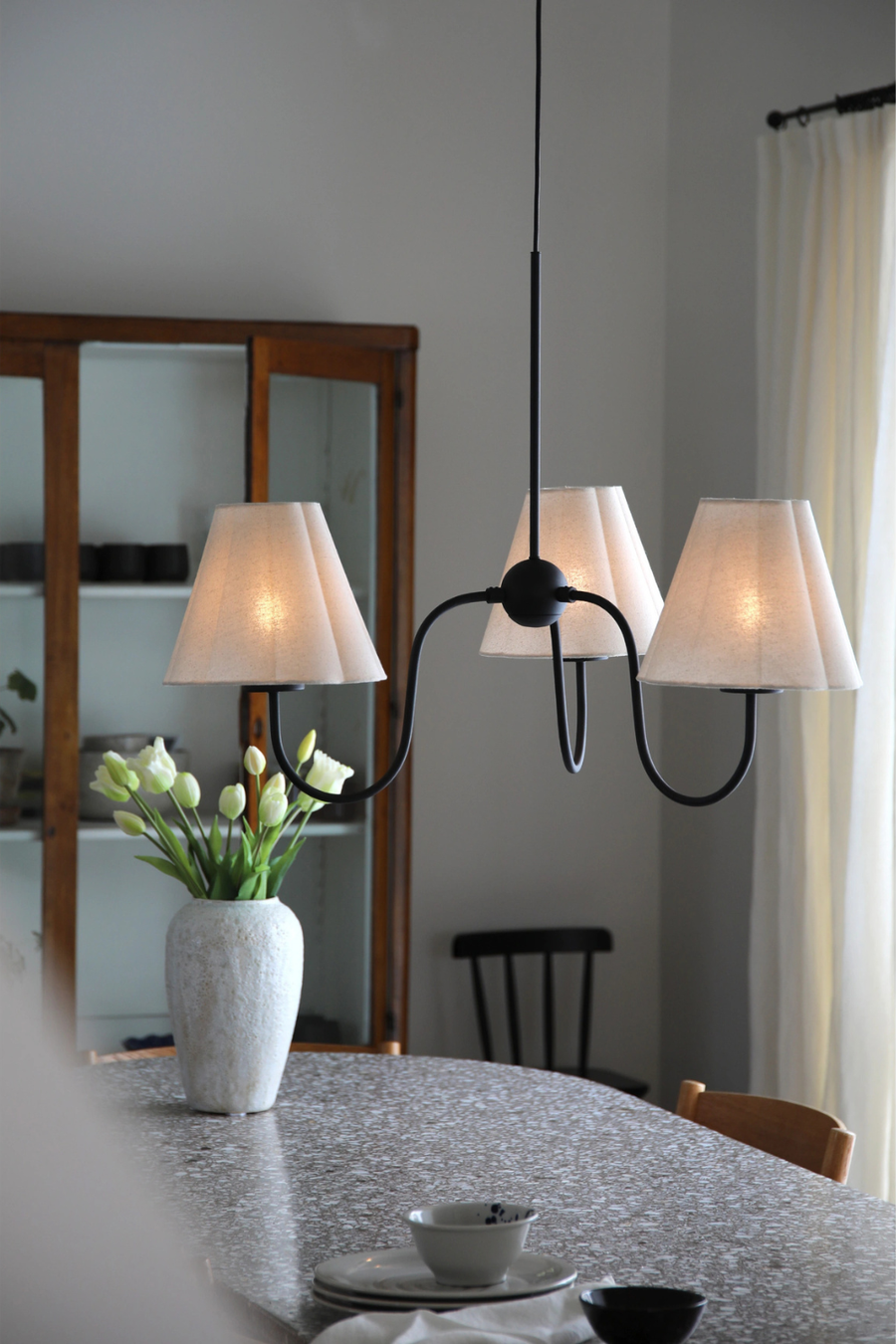 VEYA Pendant Black/Beige
