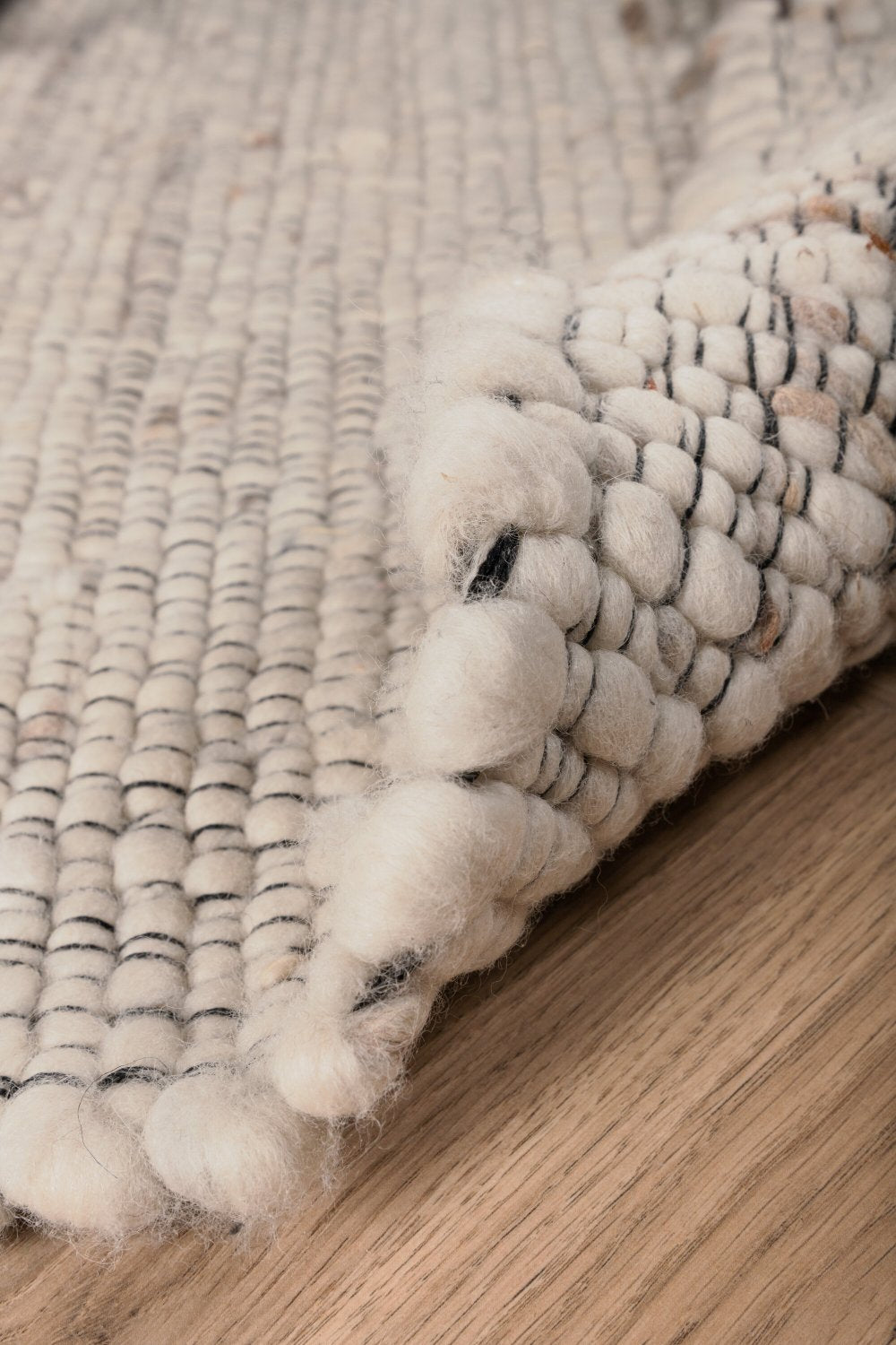 Loump Rektangulär Matta 230 x 160 Beige