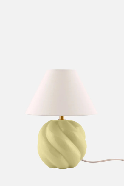 Bordslampa Dahlia Gul