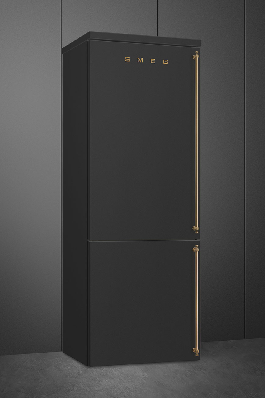 Kombinerad Kyl/Frys Antracit, Colonial 195,5x70,4x70,4cm