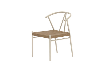 Alfons Matstolar Utomhus Beige