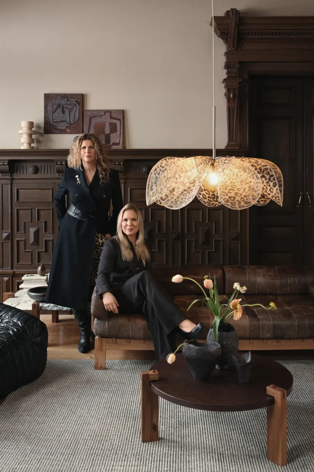 STYRKA LAMPE DE TOIT Beige 75 cm - Design Anja Pärson et Filippa Rådin