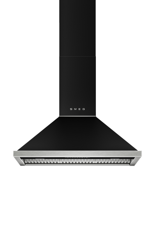 Väggmonterad köksfläkt 90 cm | Antracit