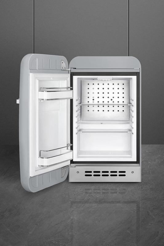 SMEG Minikylskåp | Silver 72,5x40x50cm