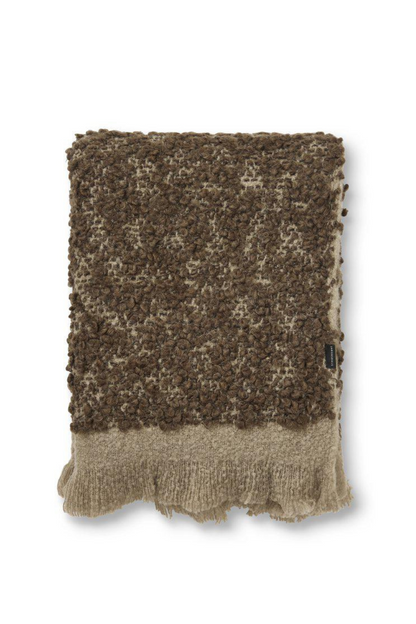 Boucle mohair Throw 125x150 cm