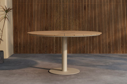 Croft Runda Matbord Ø120 Beige