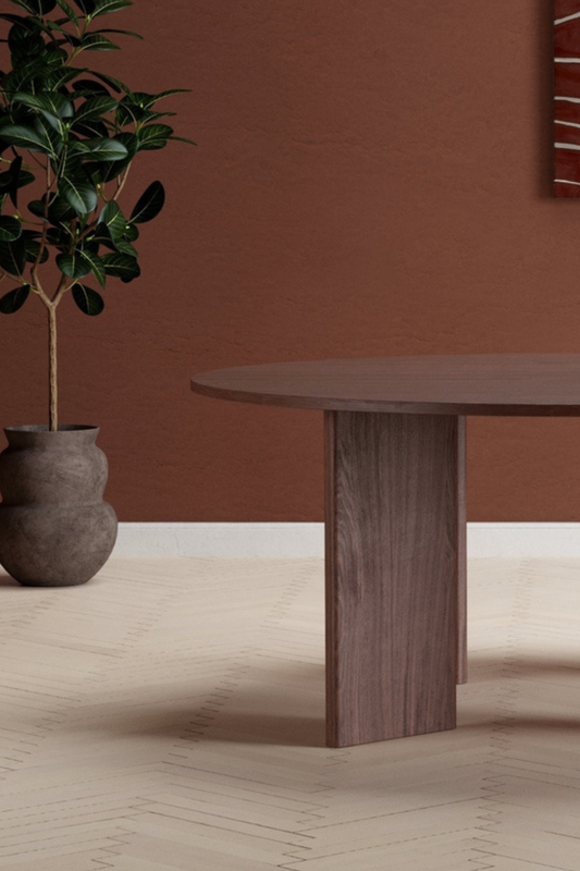 Graos Runda Matbord Ø180 Mocka