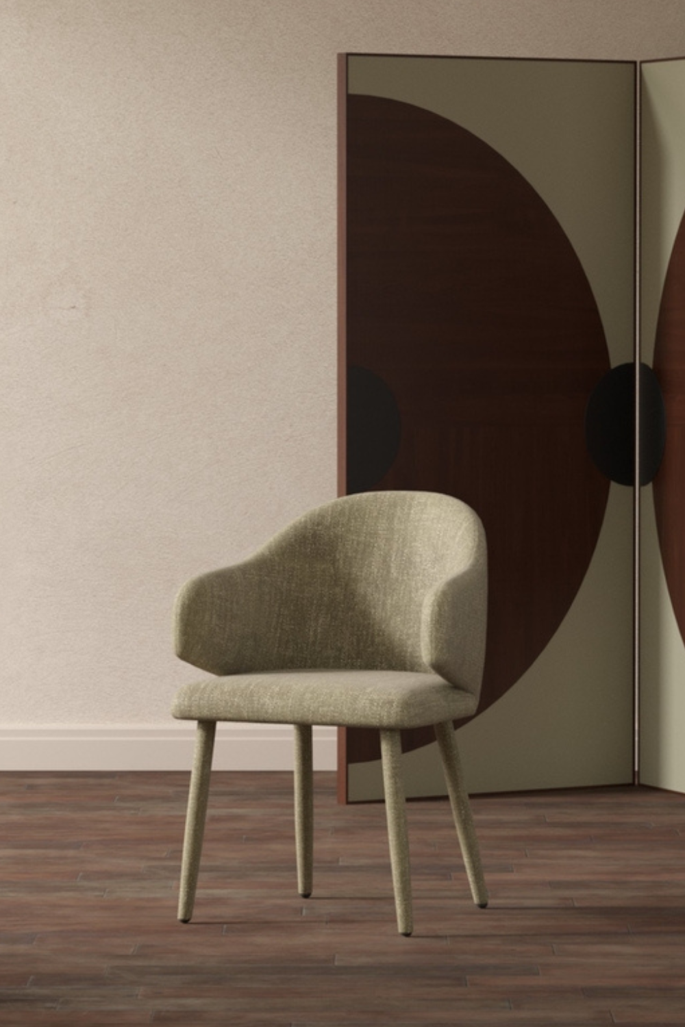 Evelin Dining  Matstolar 2-Pack Beige