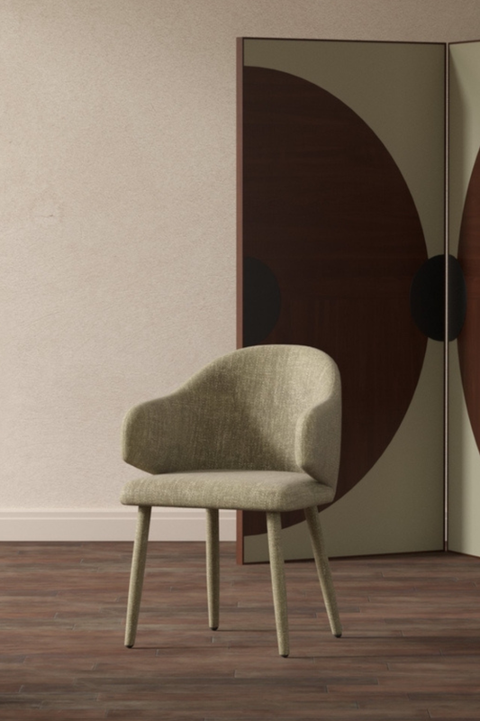 Evelin Dining  Matstolar 2-Pack Beige