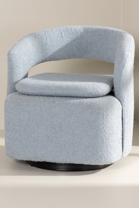 Armchair Laurel Light Blue 