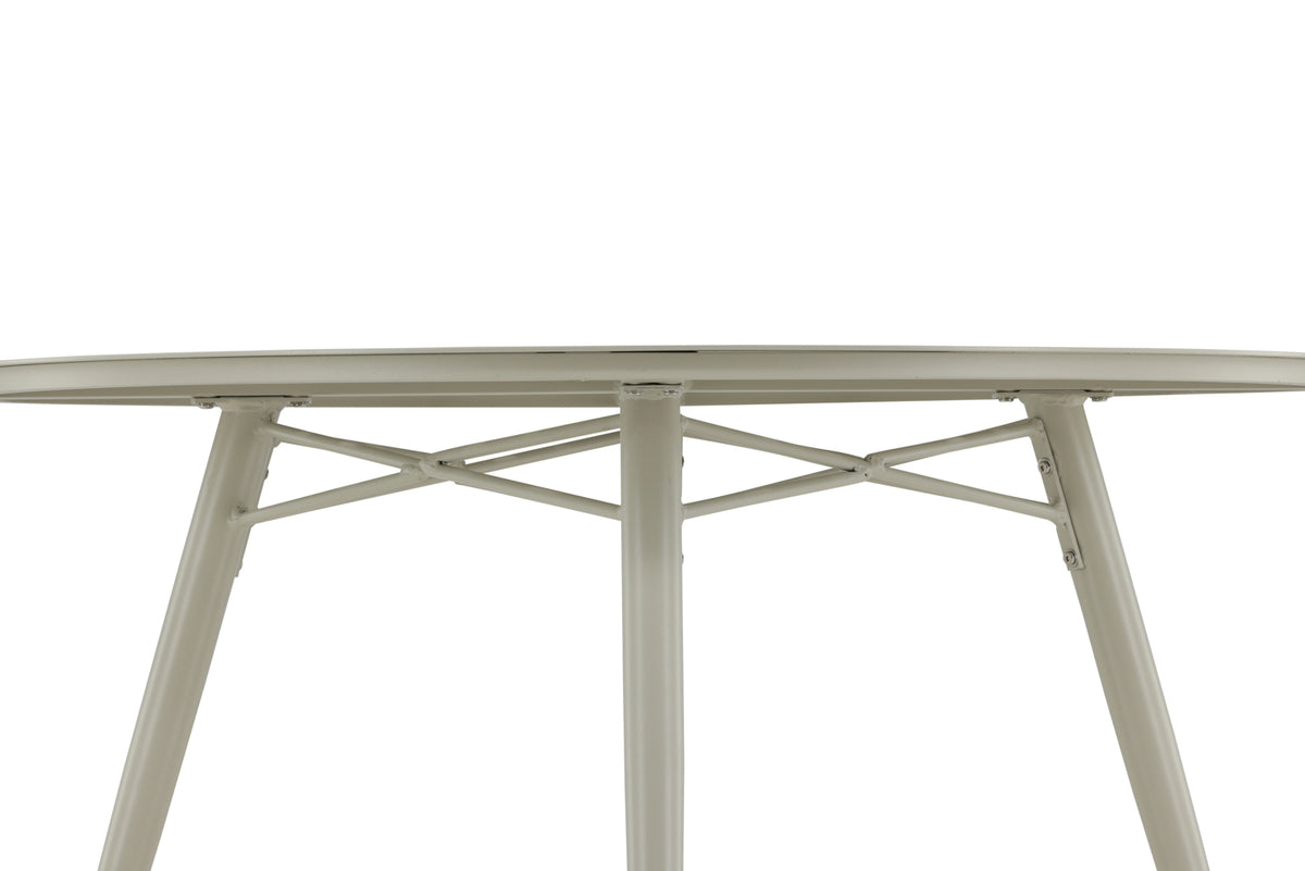 Lina Runda Matbord 120 Beige – Japandi Collection