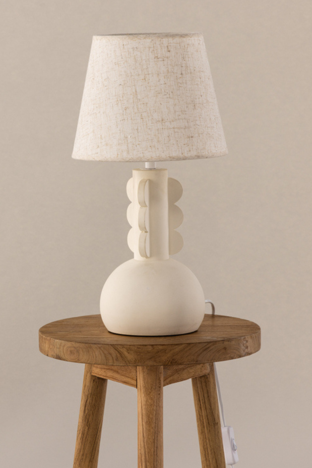 Mellerun Bordslampa Beige