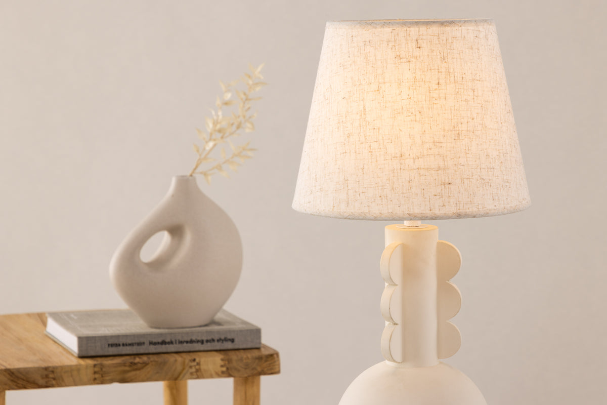 Mellerun Bordslampa Beige