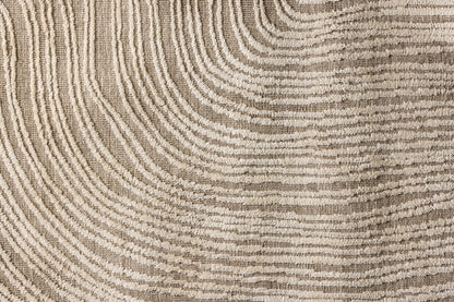 Melle Rektangulär Matta 295 X 395 Beige