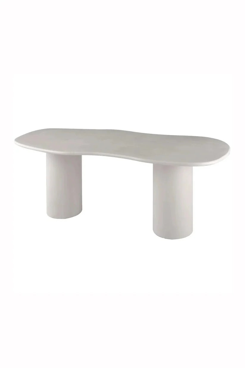 Matgrupp Maranola 96x240x76 cm Matbord & 6st Agustin Stol