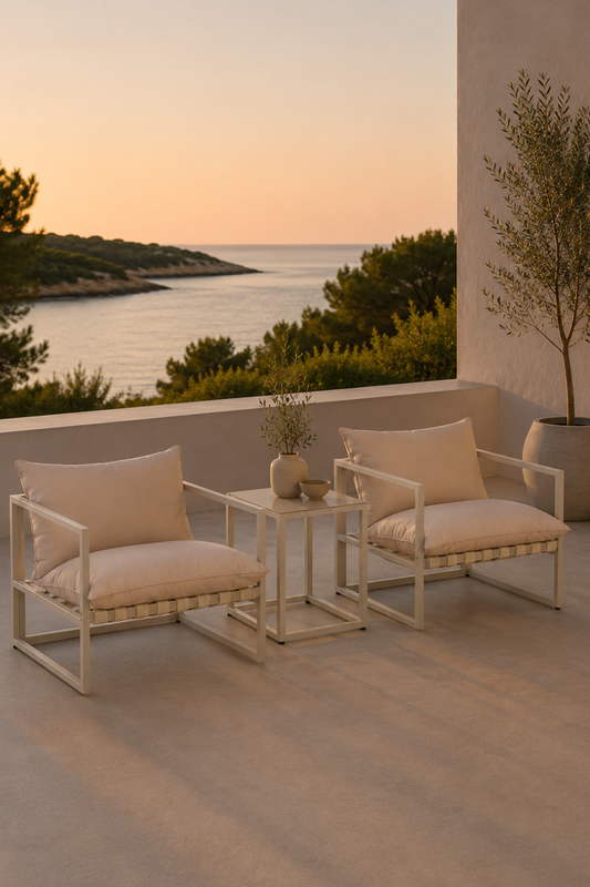 Messina Lounge Set Beige