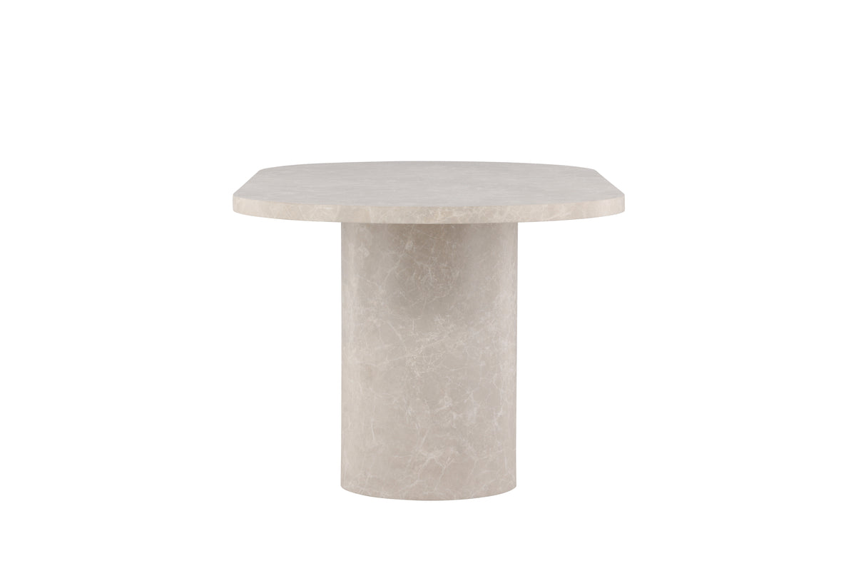 Vorbestellung Narvik rechteckiger Esstisch 200 x 100 Beige