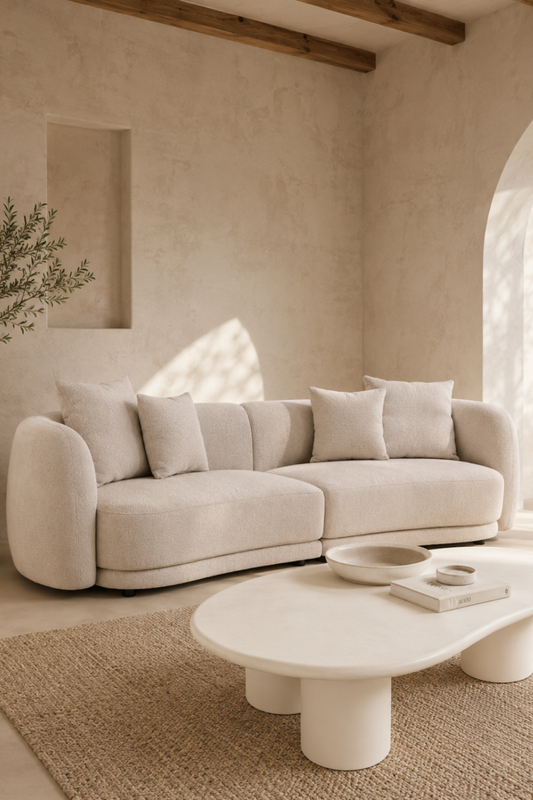 Förhandsboka Cielo Soffa 3-Sits VIt
