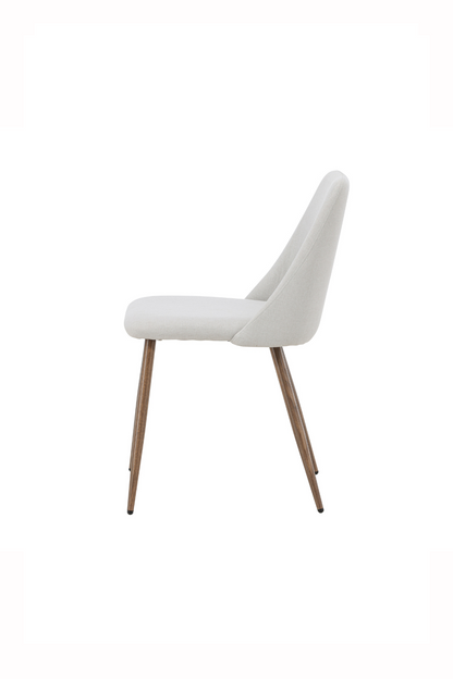 Förhandsboka Night Matstolar 2-pack - Mocca 3D Paper / Beige Linen