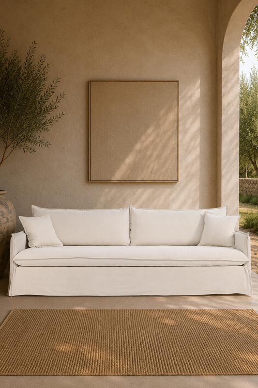 Förhandsboka Nova 4-Sits Soffa Beige