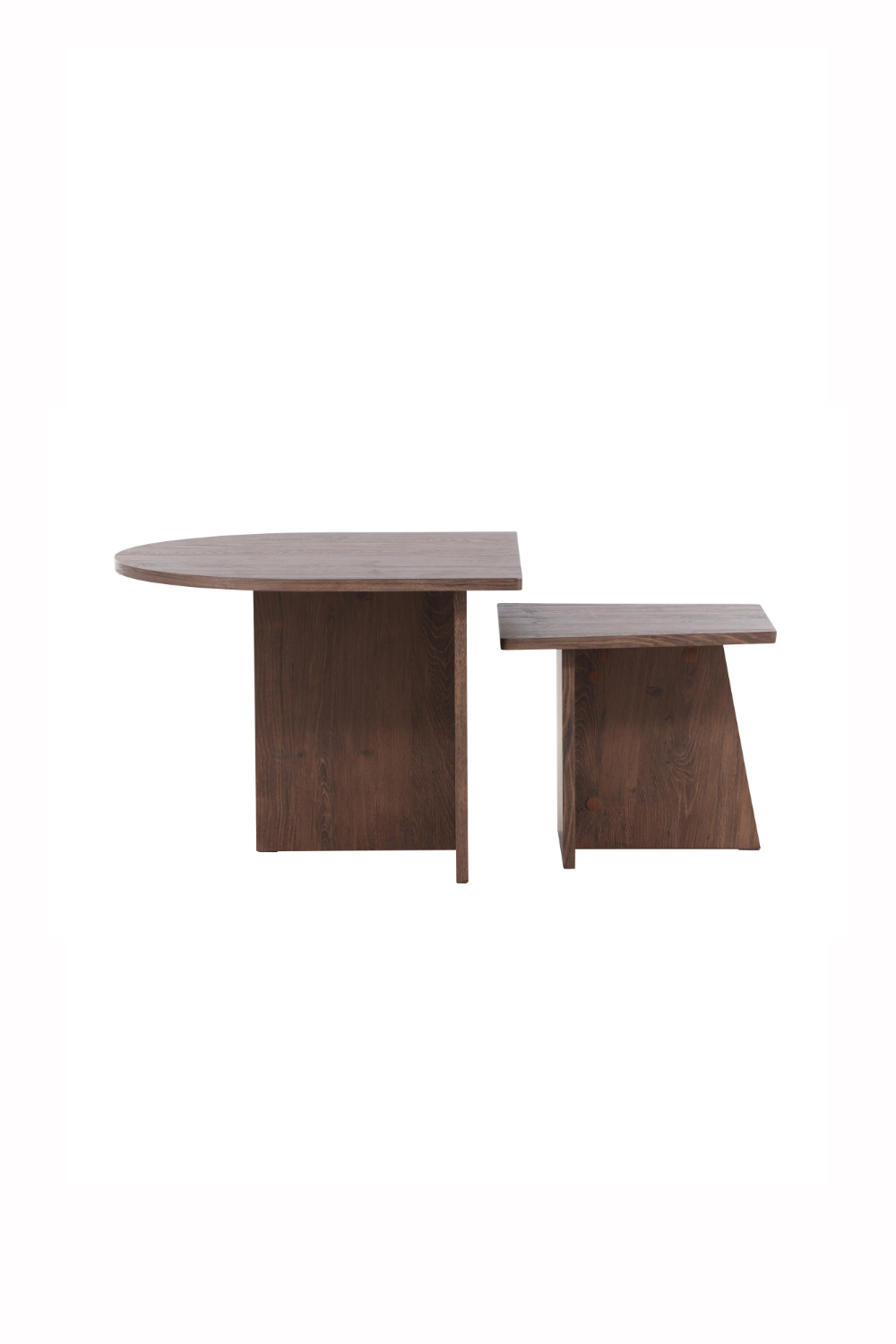 Sala Soffbord 60x45 cm,40x35 cm - MDF med Mocca 3D Paper