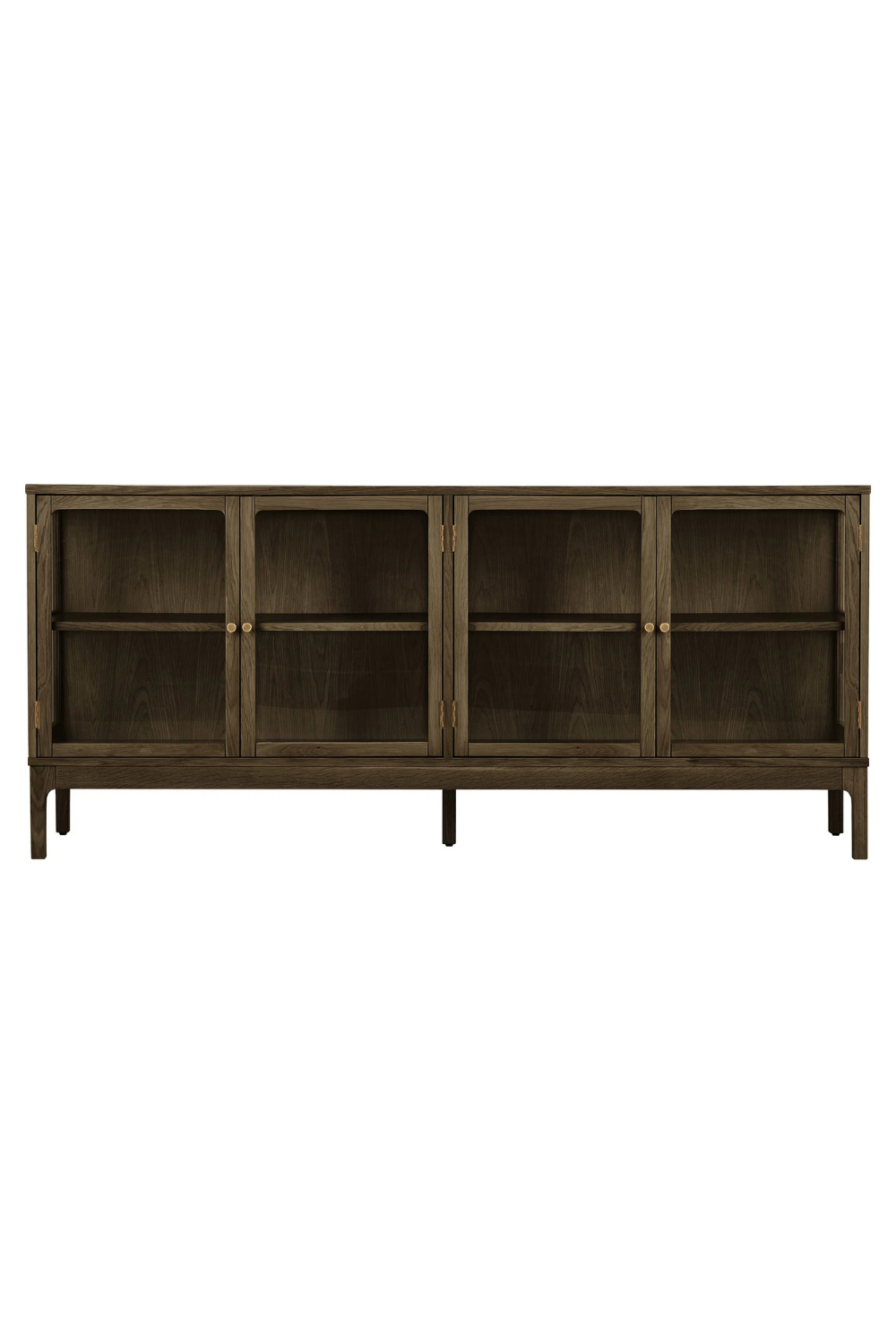 Zamora Skänk 40 x 180 x 80 cm Mörkbrun