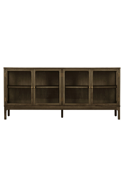 Zamora Skänk 40 x 180 x 80 cm Mörkbrun