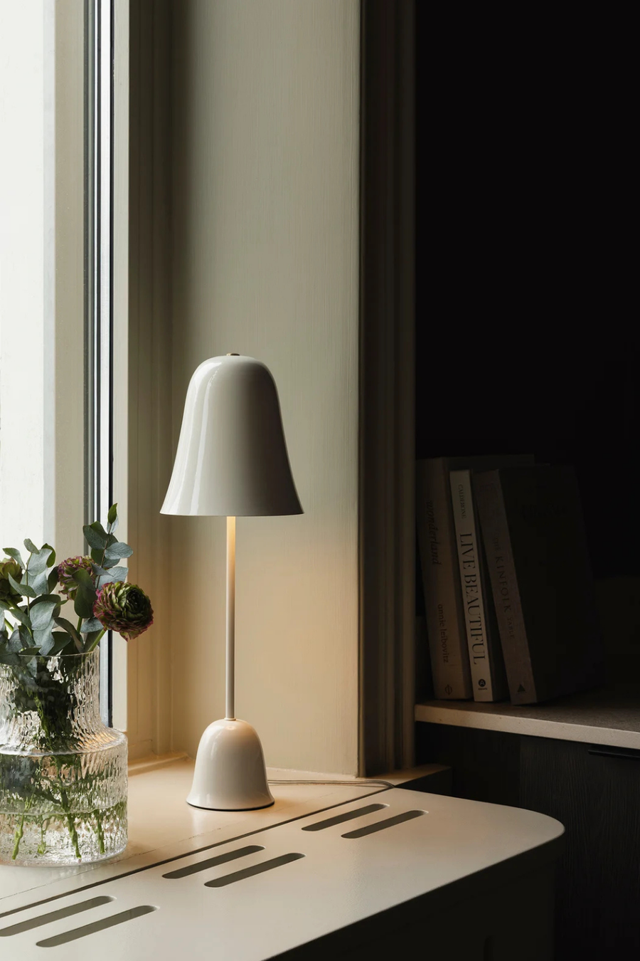 Bordslampa Blåklockan 16 Elfenbensvit