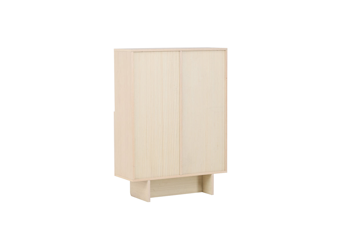 Tyresö Skåp 80 X 30 X 110 Vitputsad