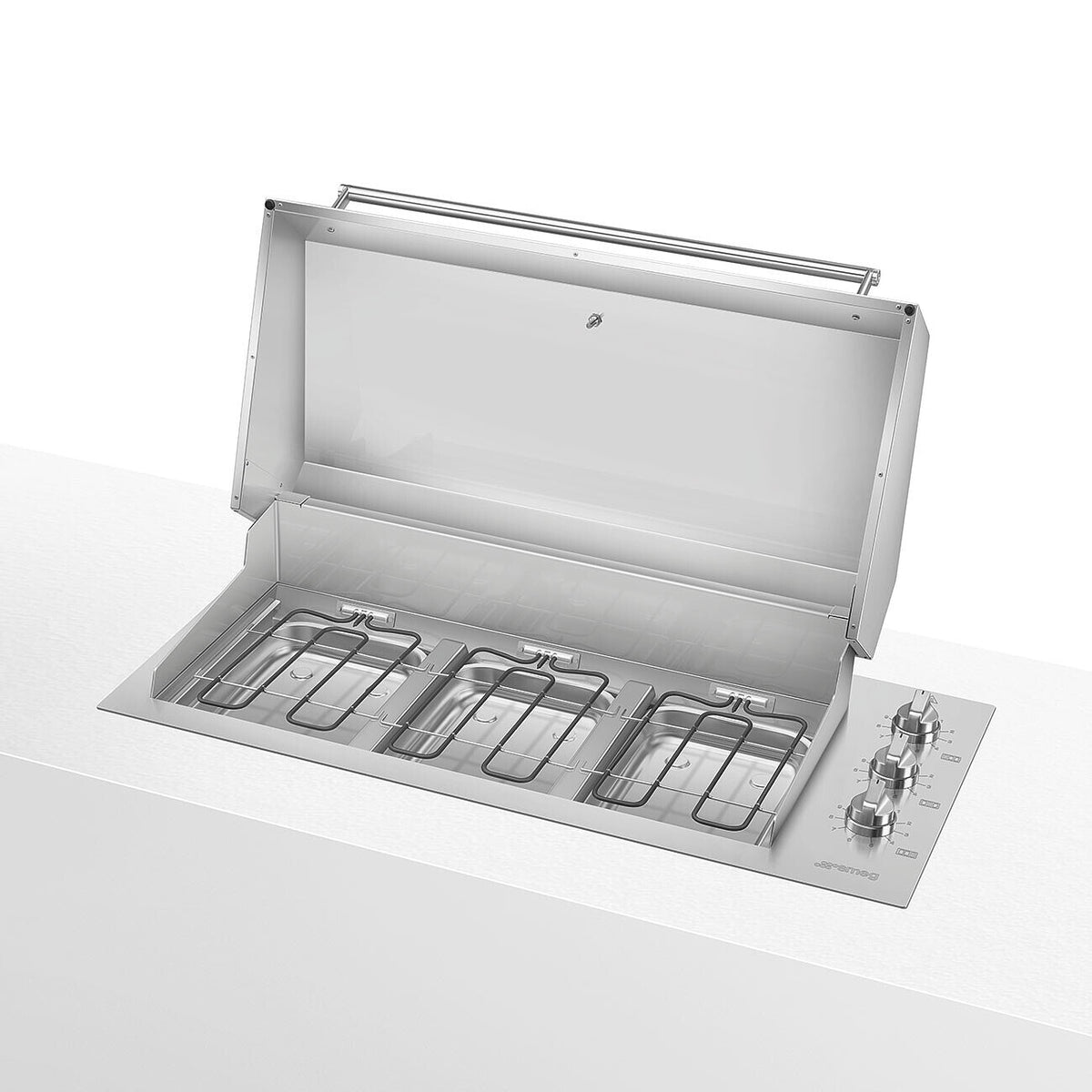 Elektrisk grill 120 cm | Rostfritt stål