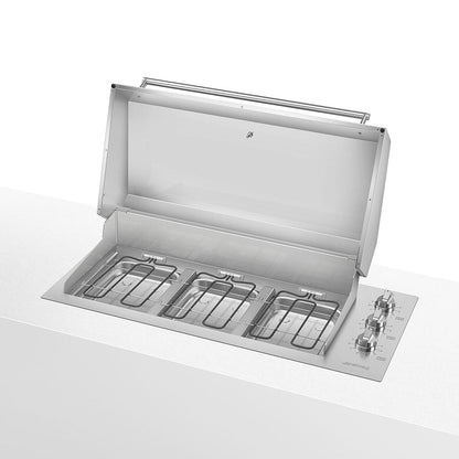 Elektrisk grill 120 cm | Rostfritt stål