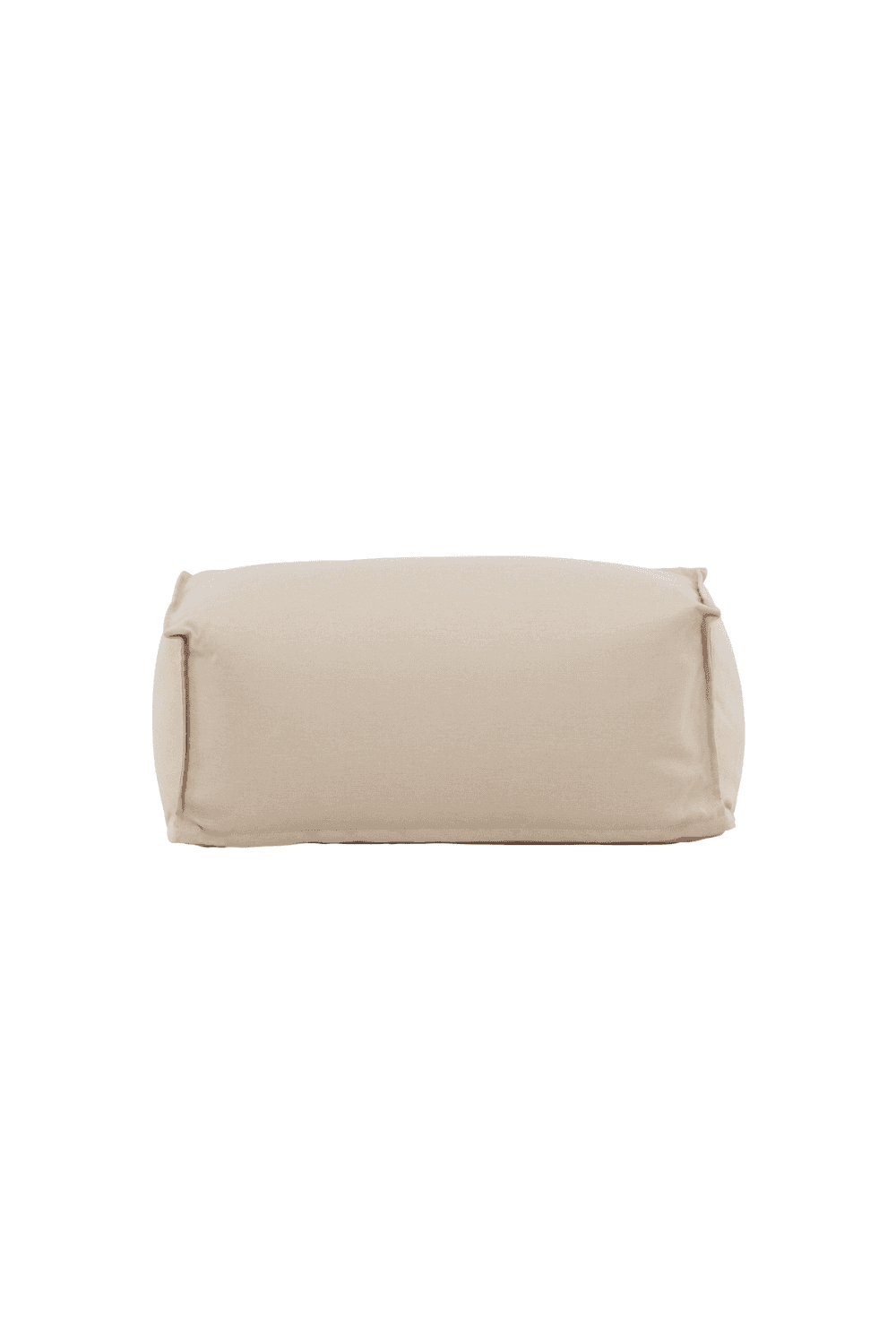 Beige rectangular fabric pouch with a minimalist design, featuring clean lines and a soft texture, ideal for stylish storage or travel organization. | PicSEO 1773145158436
