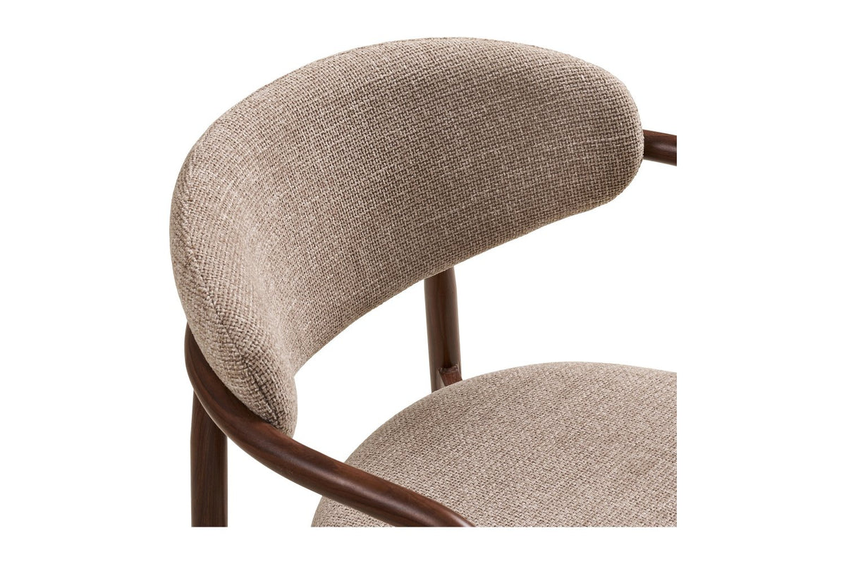 Levanto Matstol Sand/Brun 2-pack