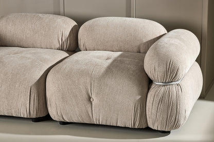 Mika två Soffmodul Beige