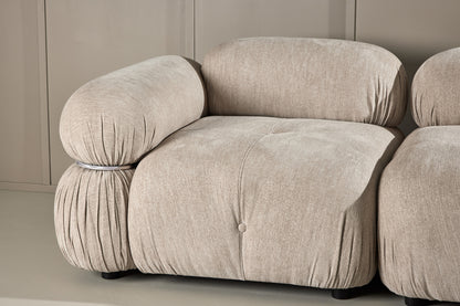 Mika två Soffmodul Beige
