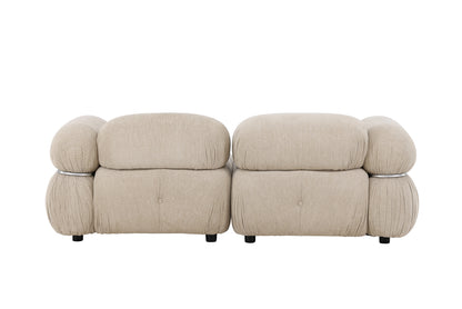 Mika två Soffmodul Beige