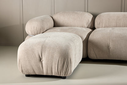 Mika 3 Soffmodul Beige med Divan