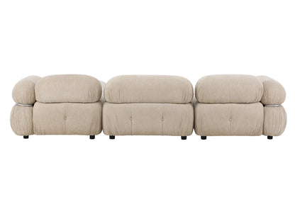 Mika 3 Soffmodul Beige med Divan
